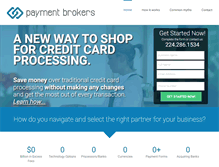 Tablet Screenshot of paymentbrokers.com